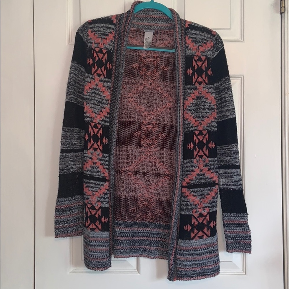 Patterned Cardigan